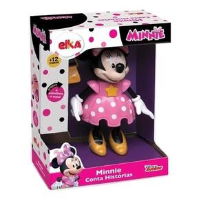 Boneca Minnie Conta Histórias - Disney - Rosa Elka