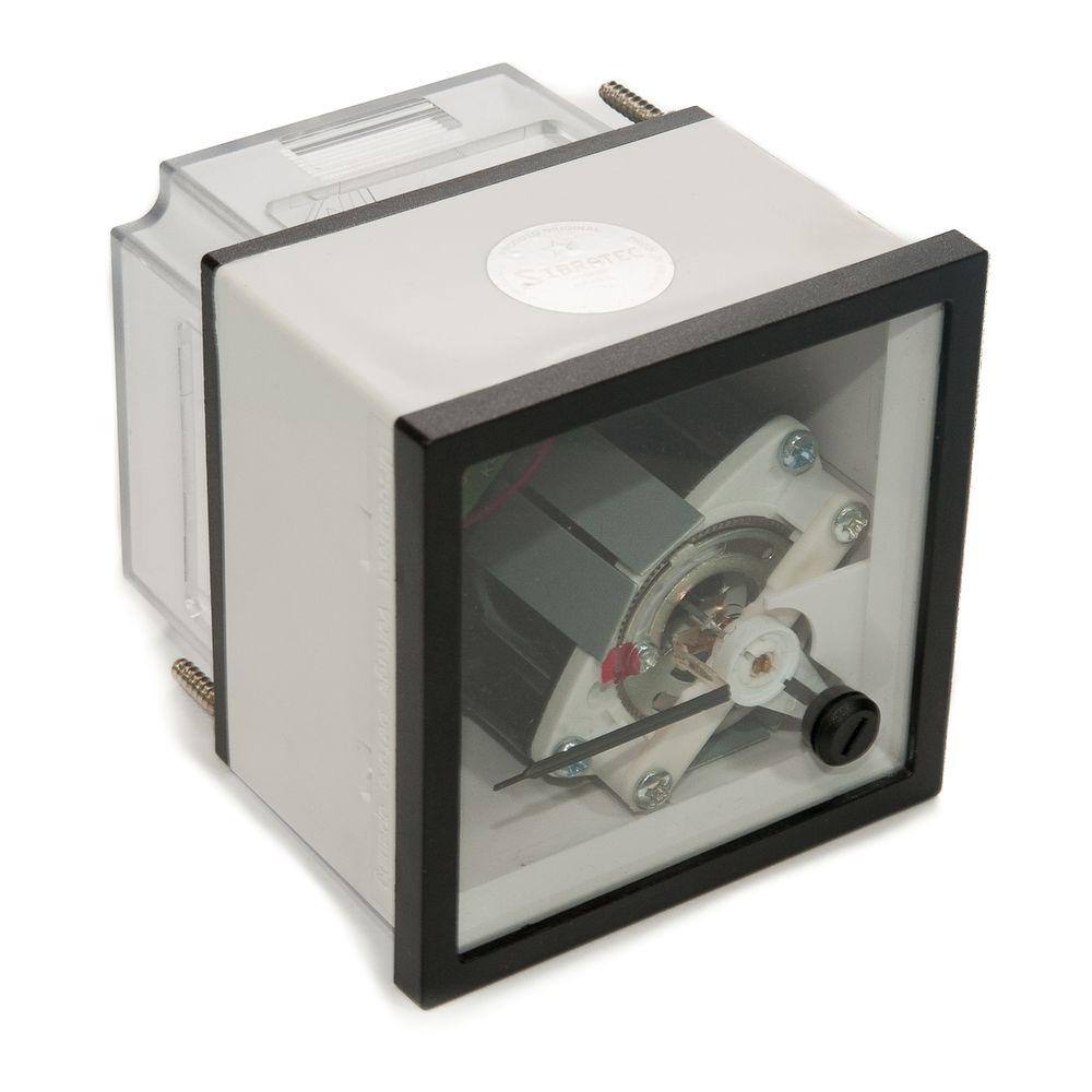 Amperimetro Analogico 72x72mm Medição Indireta 05A Sem Escala