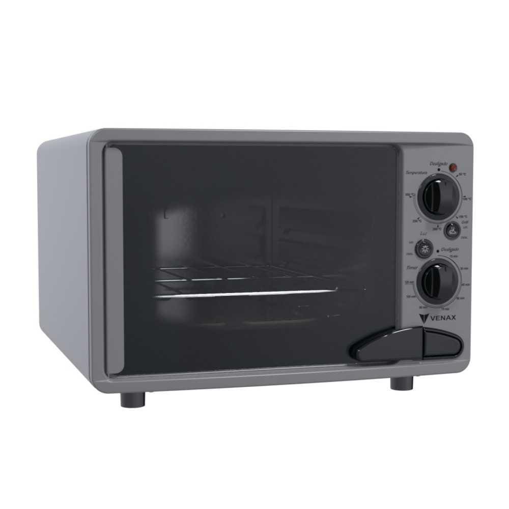 Forno Elétrico Luxo 45 Litros Grafite 220V - Venax