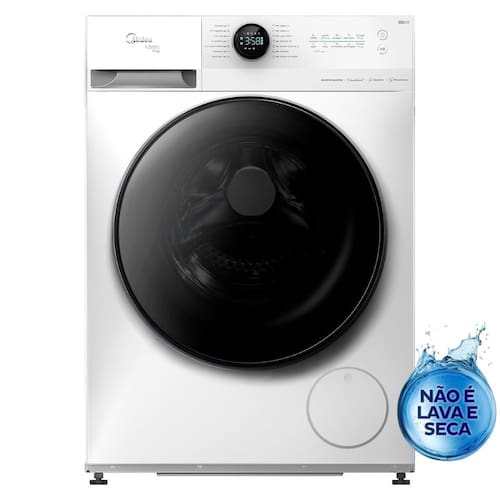 imagem-Máquina de Lavar Midea HealthGuard Smart 11kg Branca MF200W110WB/WK - 110V
