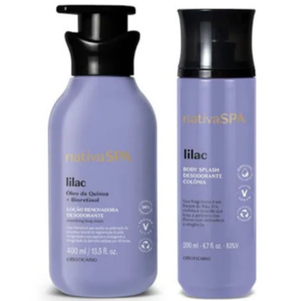 Combo Nativa spa hidratante body spray