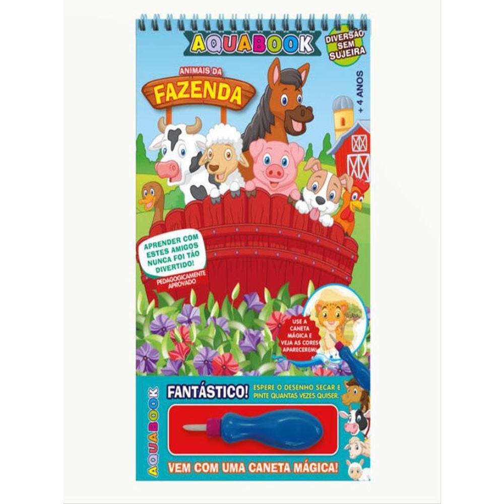 Aquabook Animais Da Fazenda