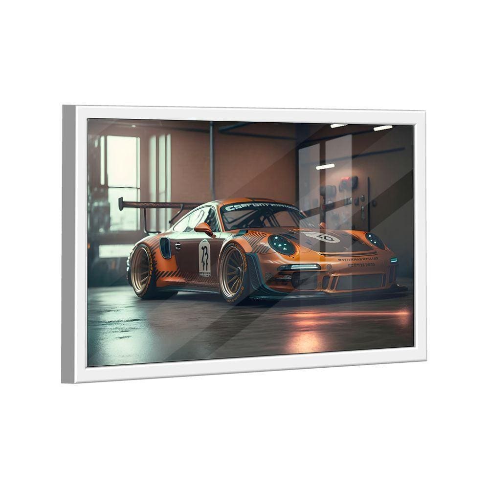 Quadro Porsche Gold -- Br Artes