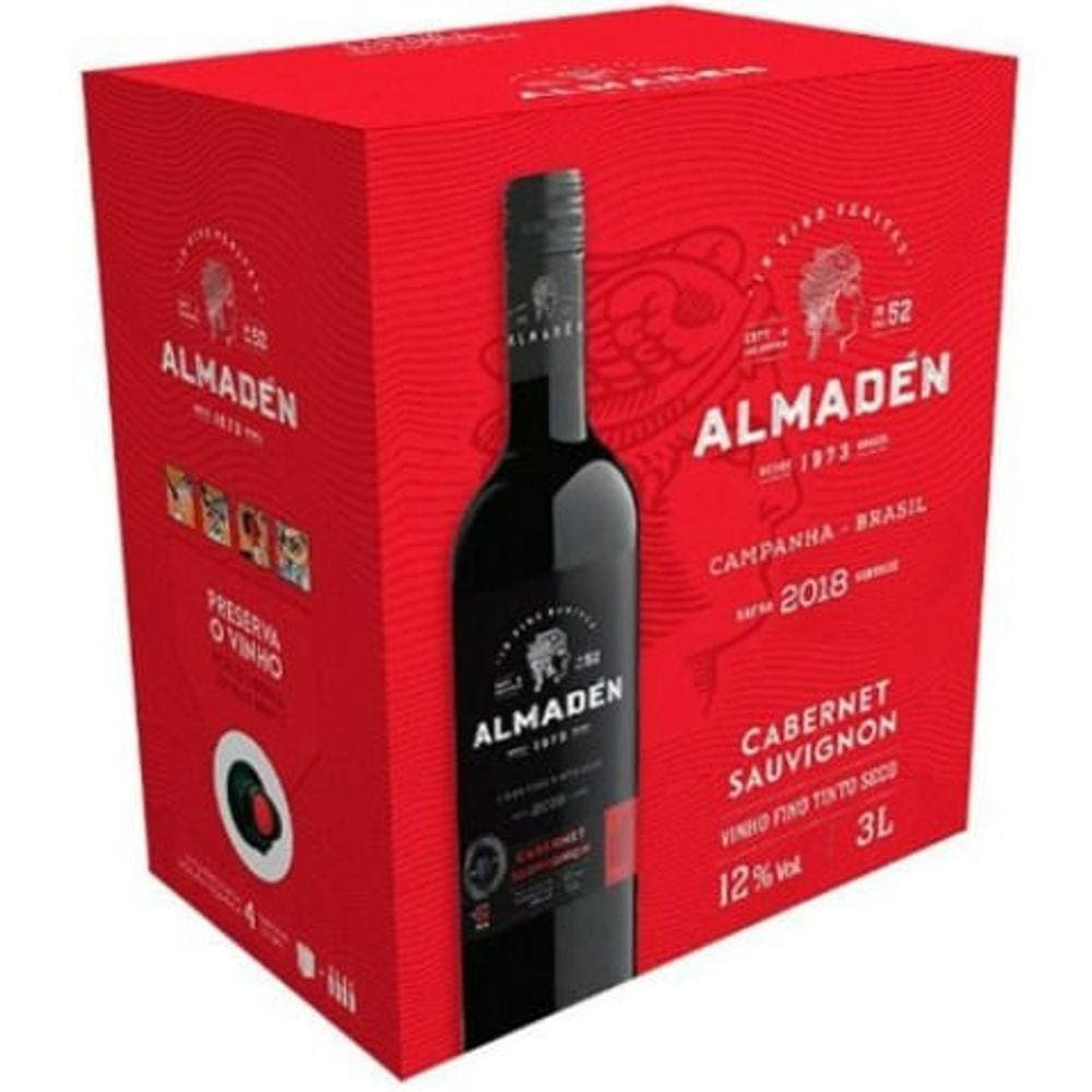 Vinho Almaden Cabernet  Bag 3 Ltos