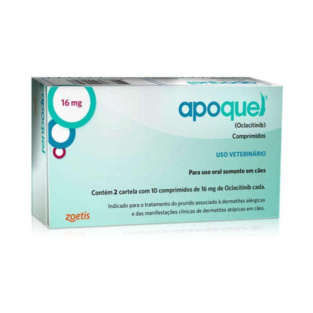 Apoquel para Combate de Coceiras em Cães Zoetis Oclaticinib 16mg