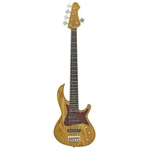 Contrabaixo Aria 313-mk2-5 Detroit 5 Cordas Open-pore Natural