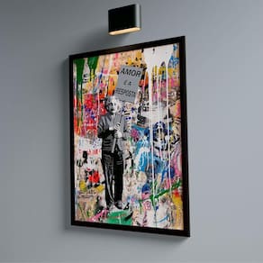 Quadro Decorativo Love Is The Answer
