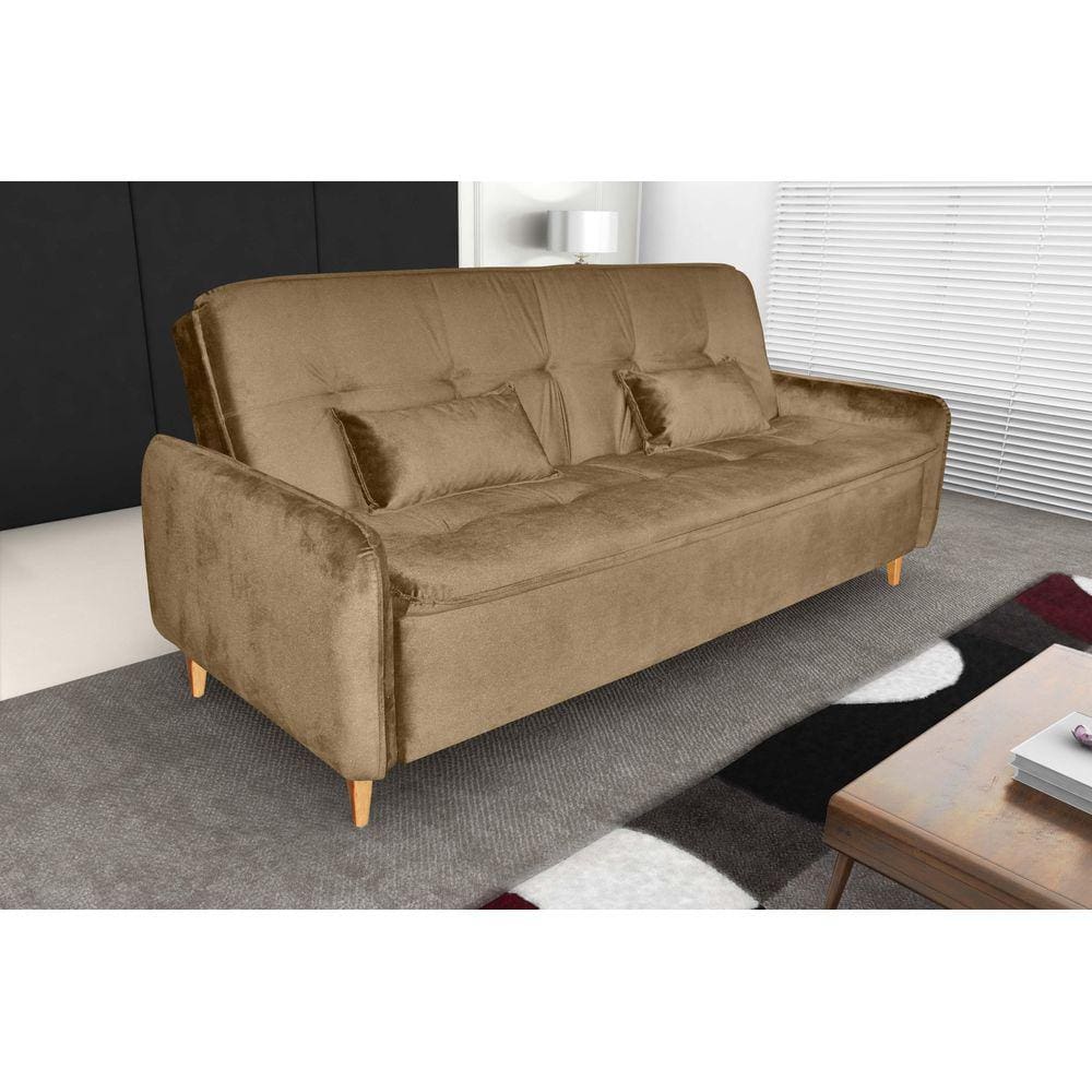 Sofá Cama Donna Turkey Cappuccino F440 - Matrix