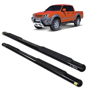 Estribo L200 Sport Outdoor 2004 a 2012 Oblongo Oval Preto