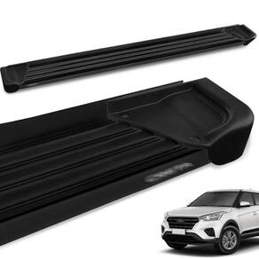 Estribo Lateral Creta 2017 a 2024 Aluminio Preto A1