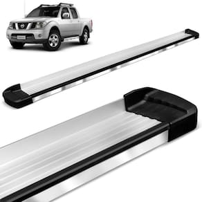 Estribo Lateral Frontier 2008 a 2016 Alumínio Elegance Bepo