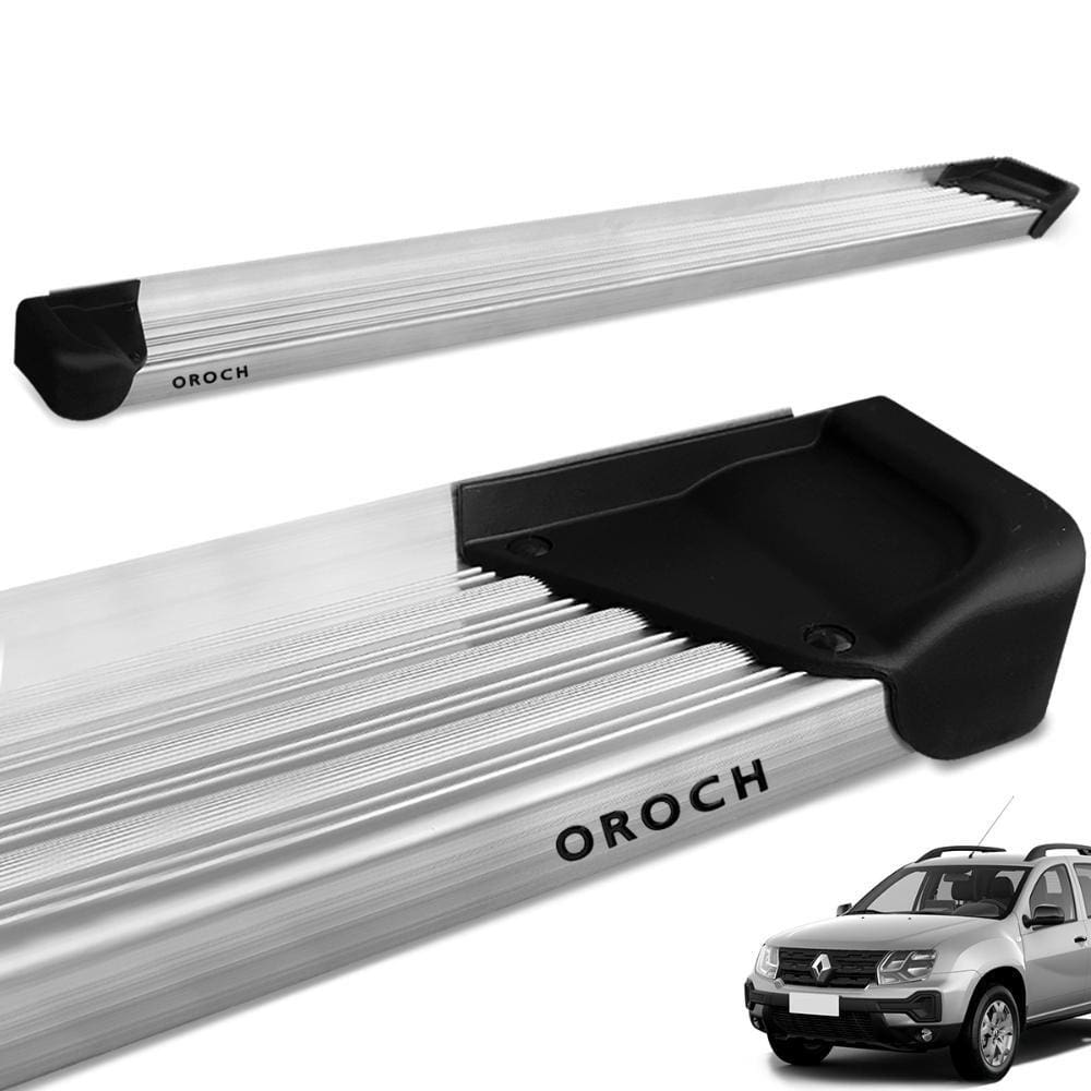Estribo Lateral Oroch 2016 a 2024 Aluminio Natural A3