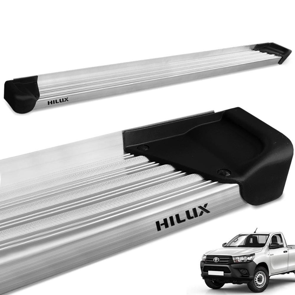 Estribo Lateral Hilux CS 2005 a 2015 Aluminio Natural A3