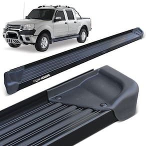 Estribo Lateral Ranger Cab. Dupla 1998 a 2012 Aluminio Preto A3 Gtnox
