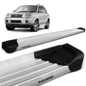 Estribo Lateral Tucson 2005 a 2016 Aluminio Natural A3 Gtnox