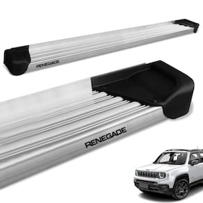 Estribo Lateral Renegade 2016 a 2024 Aluminio Natural A3