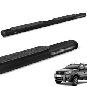 Estribo Lateral Ecosport 2003 a 2012 Oval Oblongo Preto