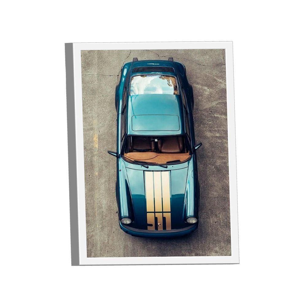 Quadro Porsche 911 Listras Br Artes