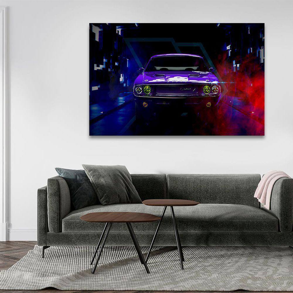 Quadro Decorativo Dodge Challenger
