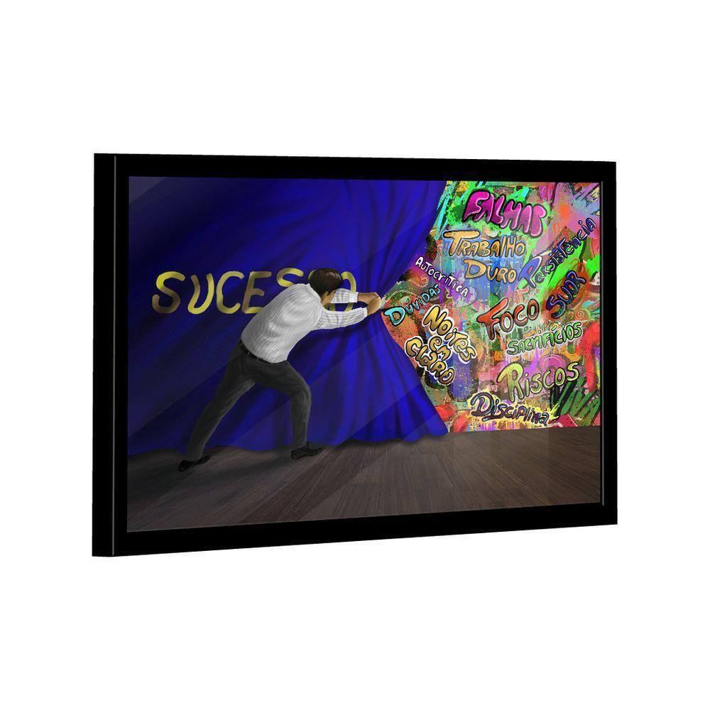 Quadro Cortina Do Sucesso -- Br Artes