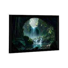 Quadro Cachoeira Deserta -- Br Artes