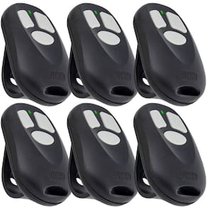 6 Controle Remoto 3 Canais Portão Eletronico 433mhz Rcg Seg Garen Ppa