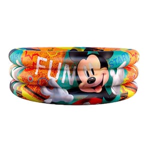 Piscina Infantil Inflável Mickey 100 Litros + 50 Bolinhas