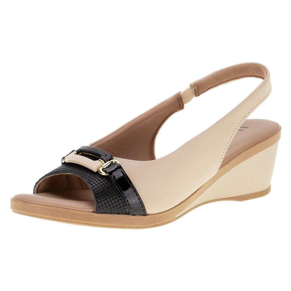 Sandália Feminina Anabela Usaflex Mm0902
