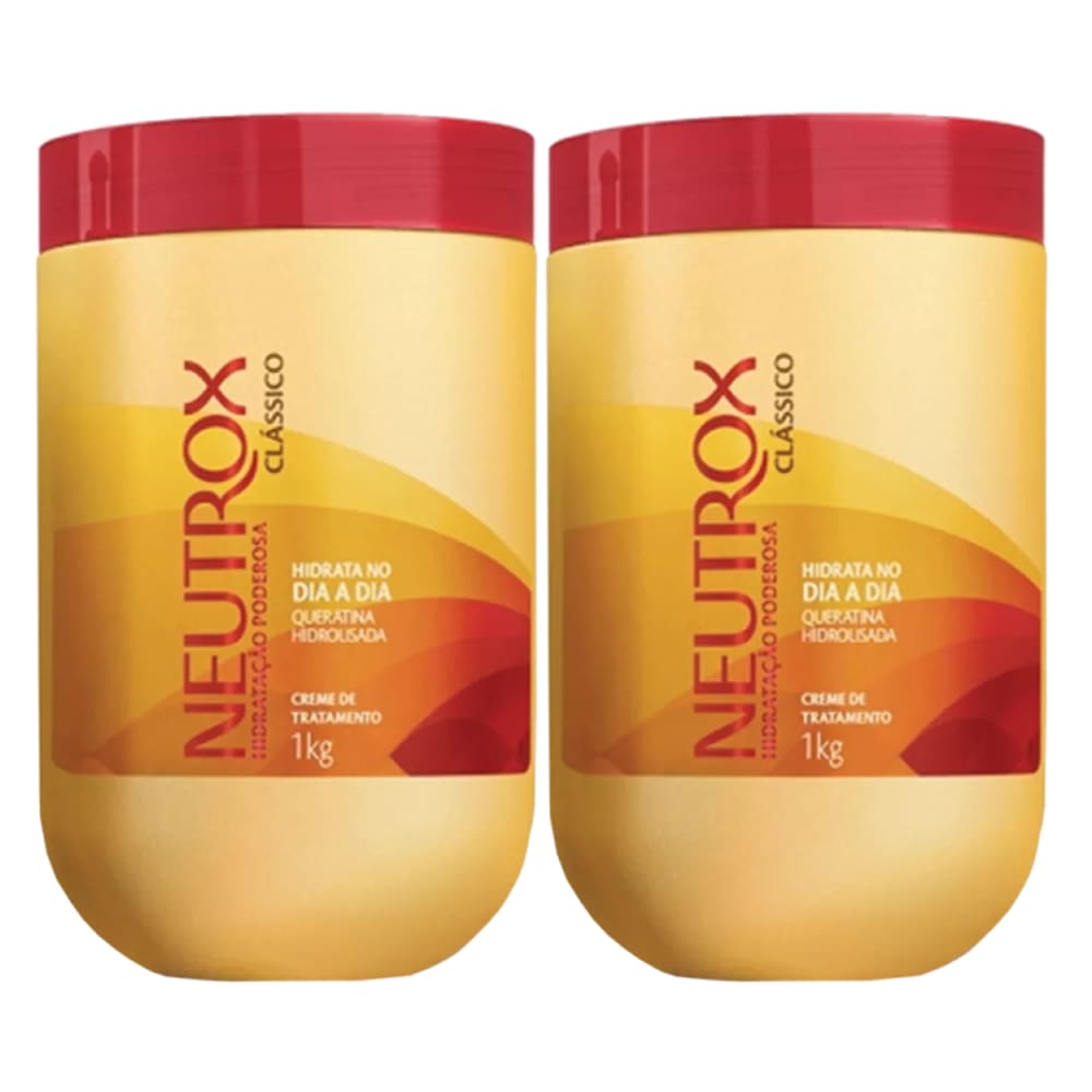 Máscara de Hidratação Neutrox Clássico 1kg - 2 Unidades