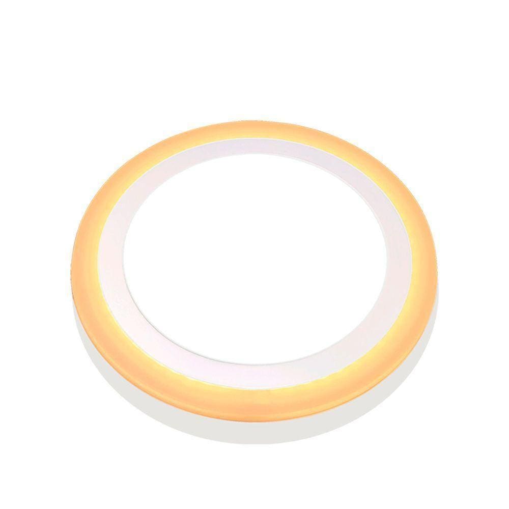 Painel De Led Taschibra Redondo De Sobrepor 18+6w Dual Color Bivolt
