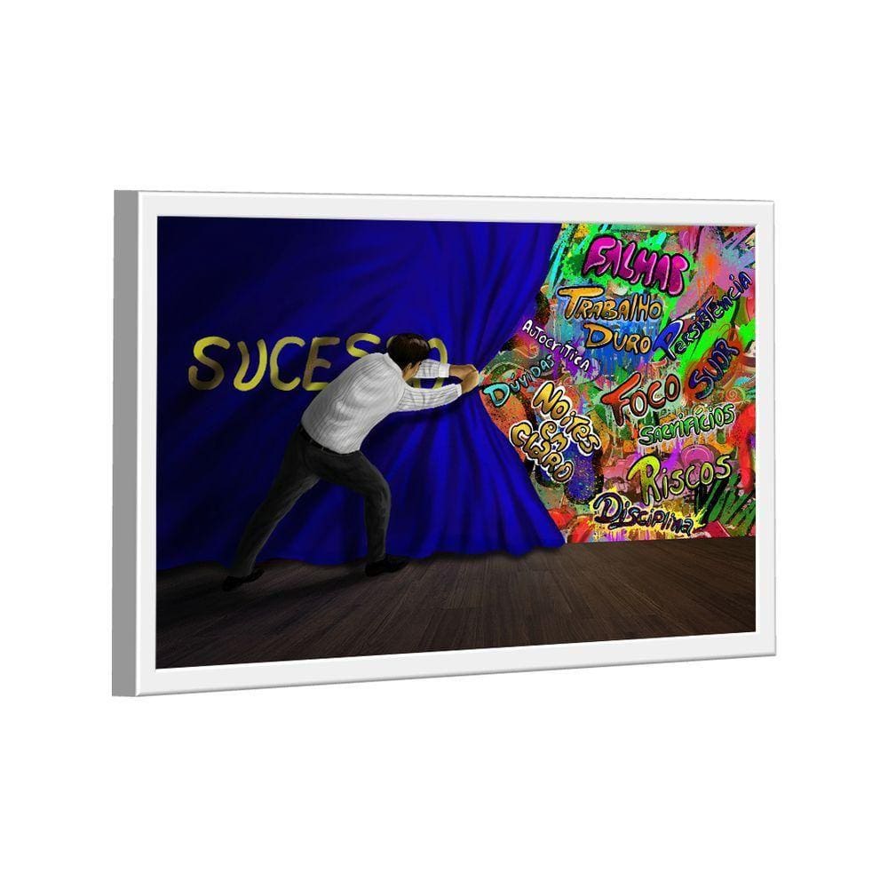 Quadro Cortina Do Sucesso -- Br Artes