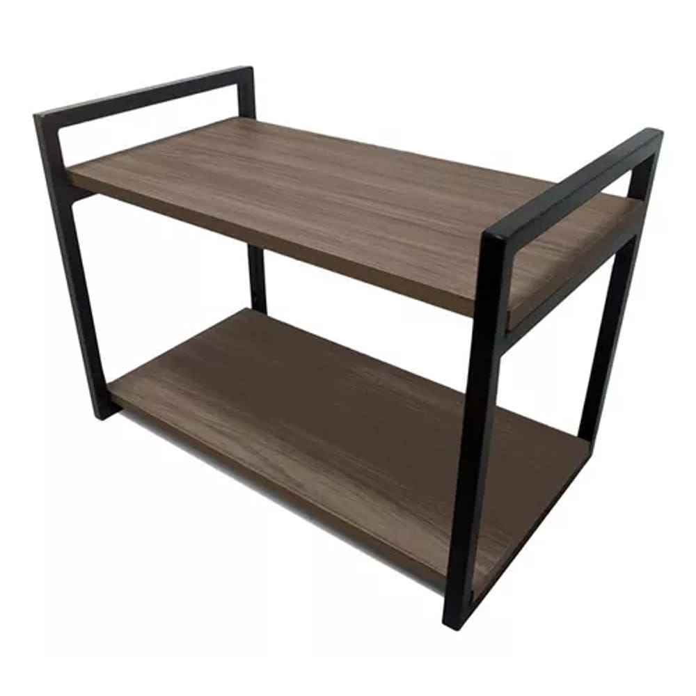 Prateleira Industrial Mdf Multiuso Marrom Escuro