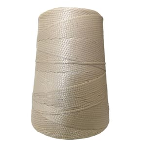 Fio Náutico Cordão 500G 3Mm 500M Croche Trico Bolsa Juta