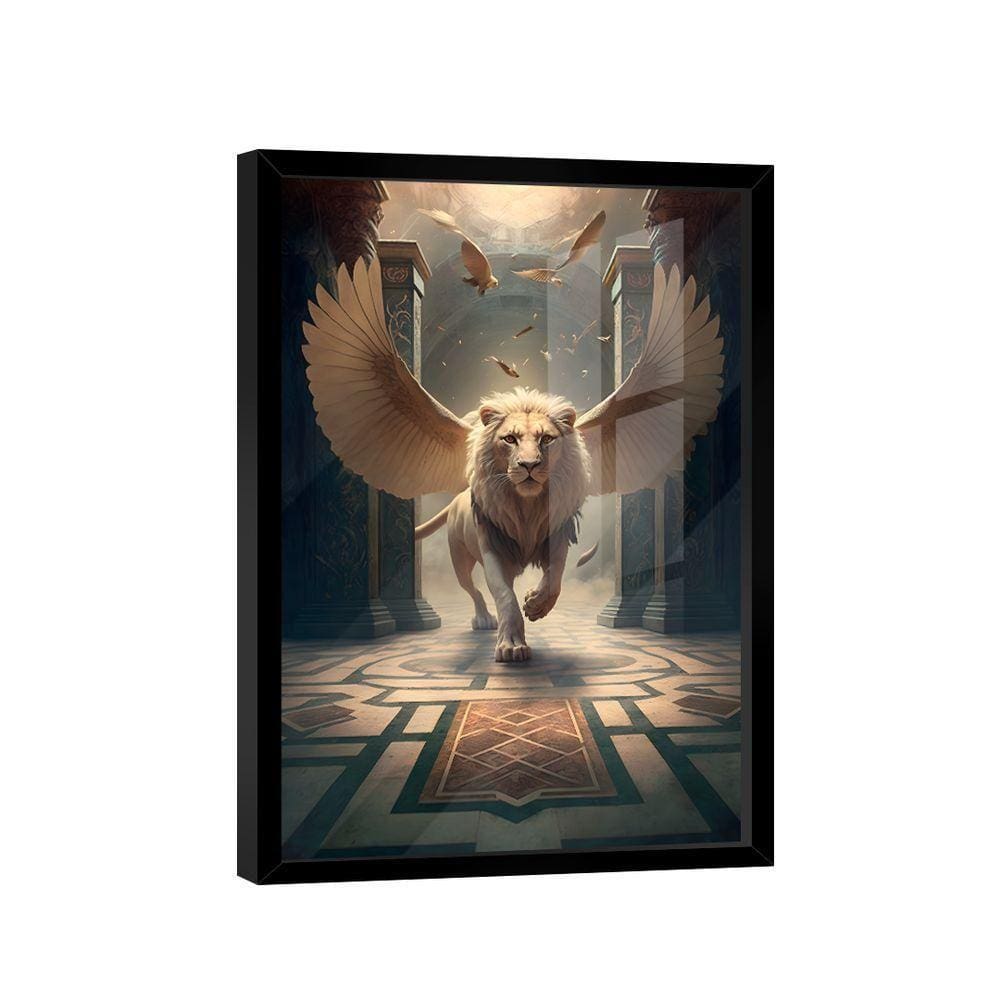 Quadro Lion Angel -- Br Artes