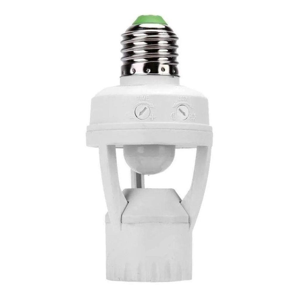 Sensor De Presença Para Lâmpada Soquete Com Fotocélula