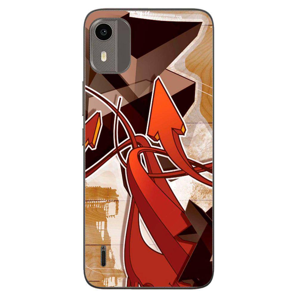 Capa Adesivo Skin071 Verso Para Nokia C12