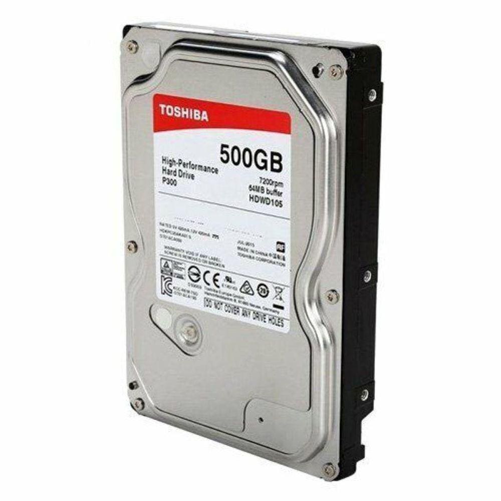 Hd Sata Toshiba 500Gb 7.2K 3.5 Hdwd105 Pc P300 Hdwd105Xzsta