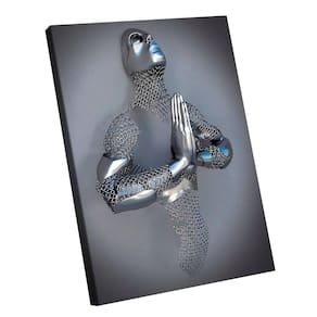 Quadro Homem Metal 3d -- Br Artes