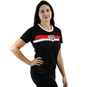 Camisa São Paulo Braziline Pristine Feminina