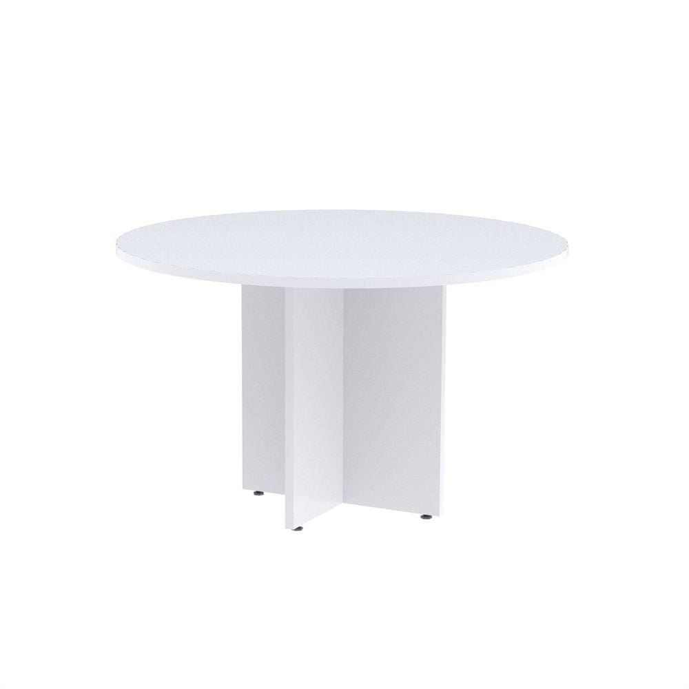 Mesa Reunião Redonda Mrr1100p25pp Branco