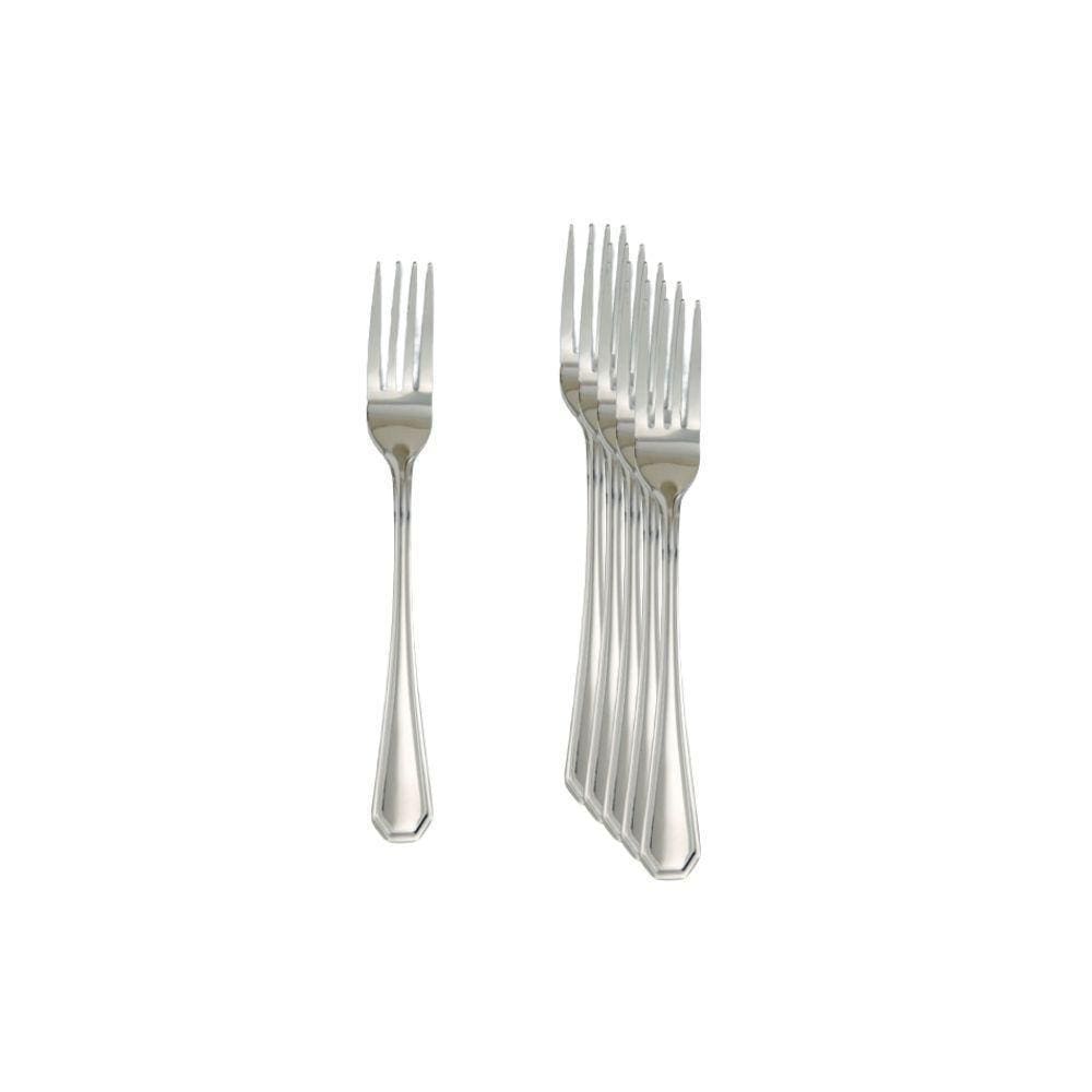 Kit Garfo Em Inox De Mesa Atenas 6 Peças - Ad
