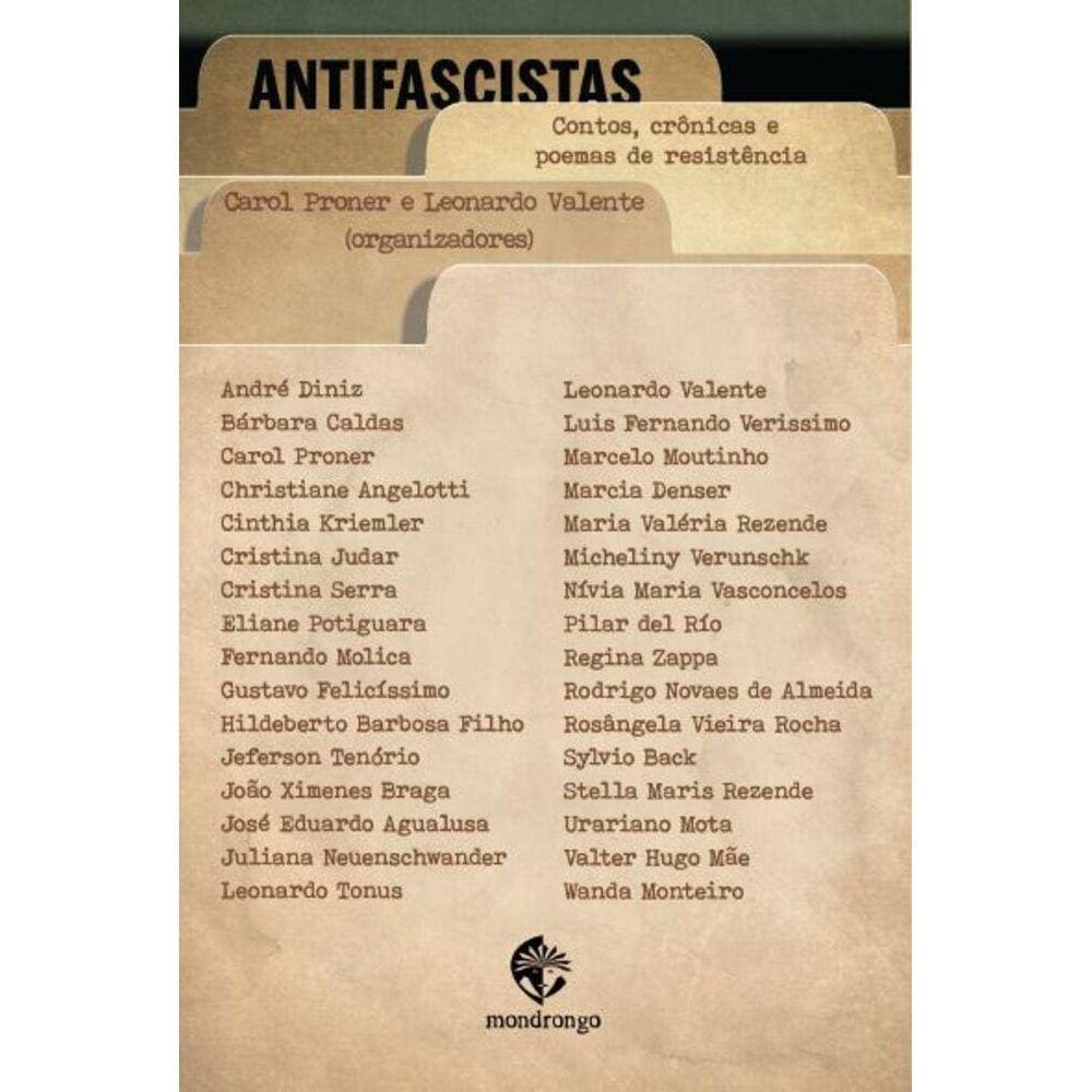 Antifascistas: contos, crônicas e poemas de resistência
