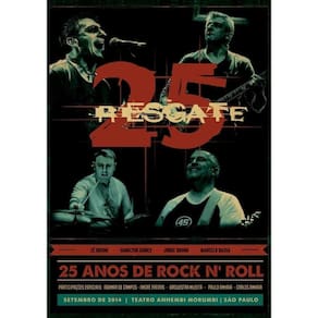 Resgate - 25 anos de Rock N"Roll - DVD