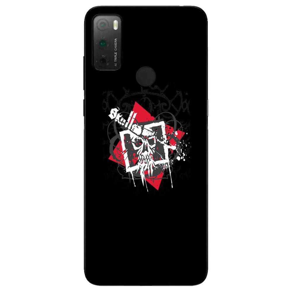 Capa Adesivo Skin015 Verso Para TCL 20Y