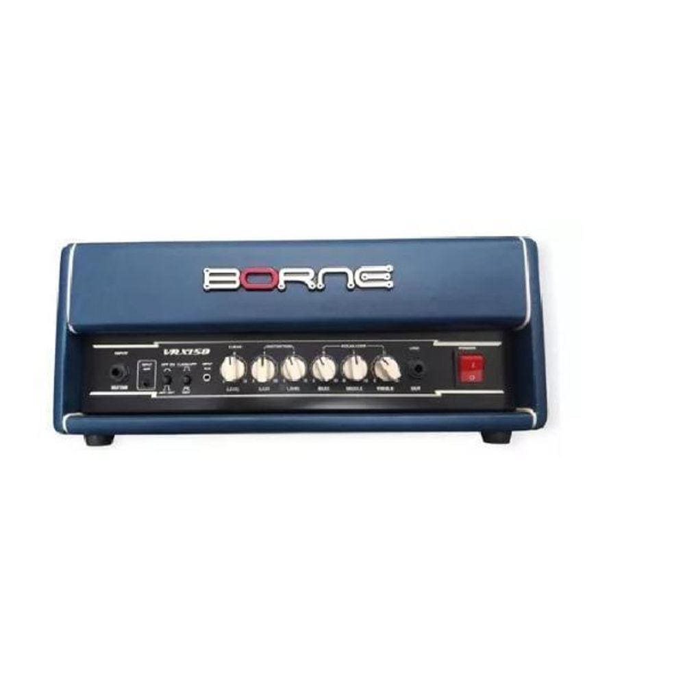 Cabeçote Amplificador De Guitarra Borne Vrx 150 110/220 Azul
