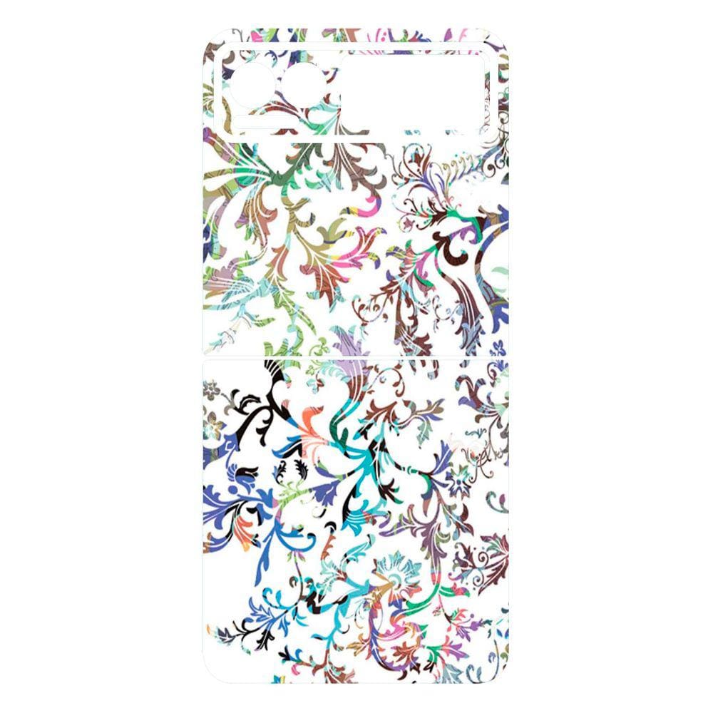 Capa Adesivo Skin106 Verso Para Motorola Razr 40