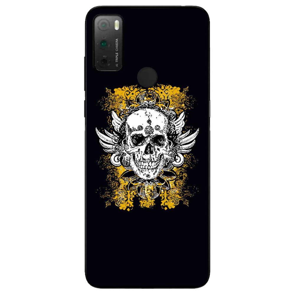 Capa Adesivo Skin374 Verso Para TCL 20Y