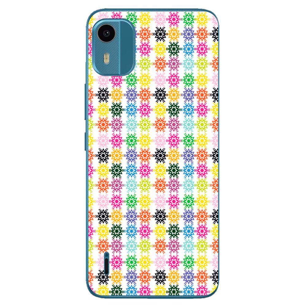 Capa Adesivo Skin191 Verso Para Nokia C12 Pro