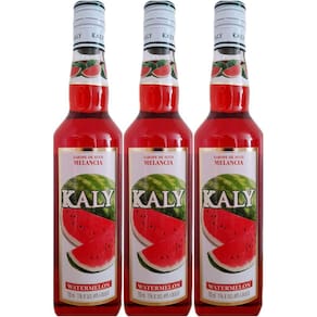 Kit Xarope Kaly De Melancia - Watermelon 700ml 3 unidades