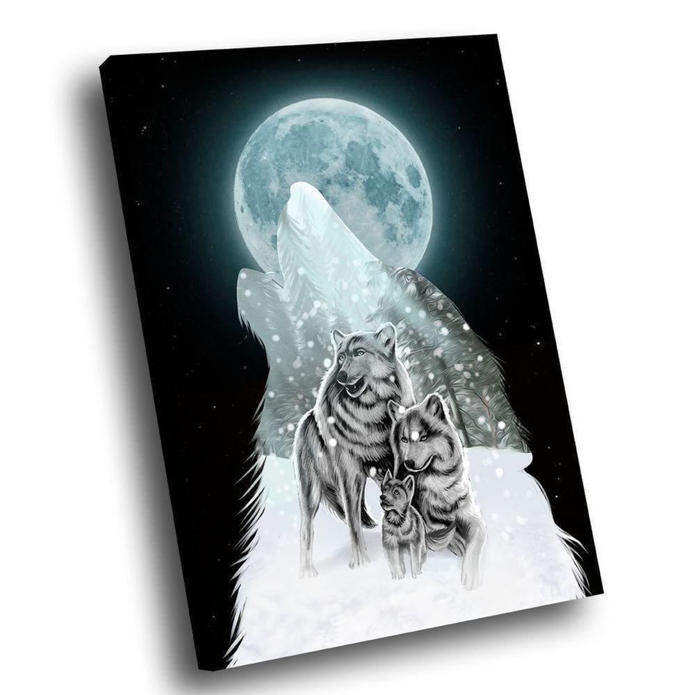 Quadro Lobos Family -- Br Artes